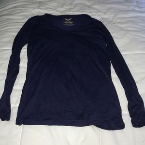 Long sleeve v neck long sleeve